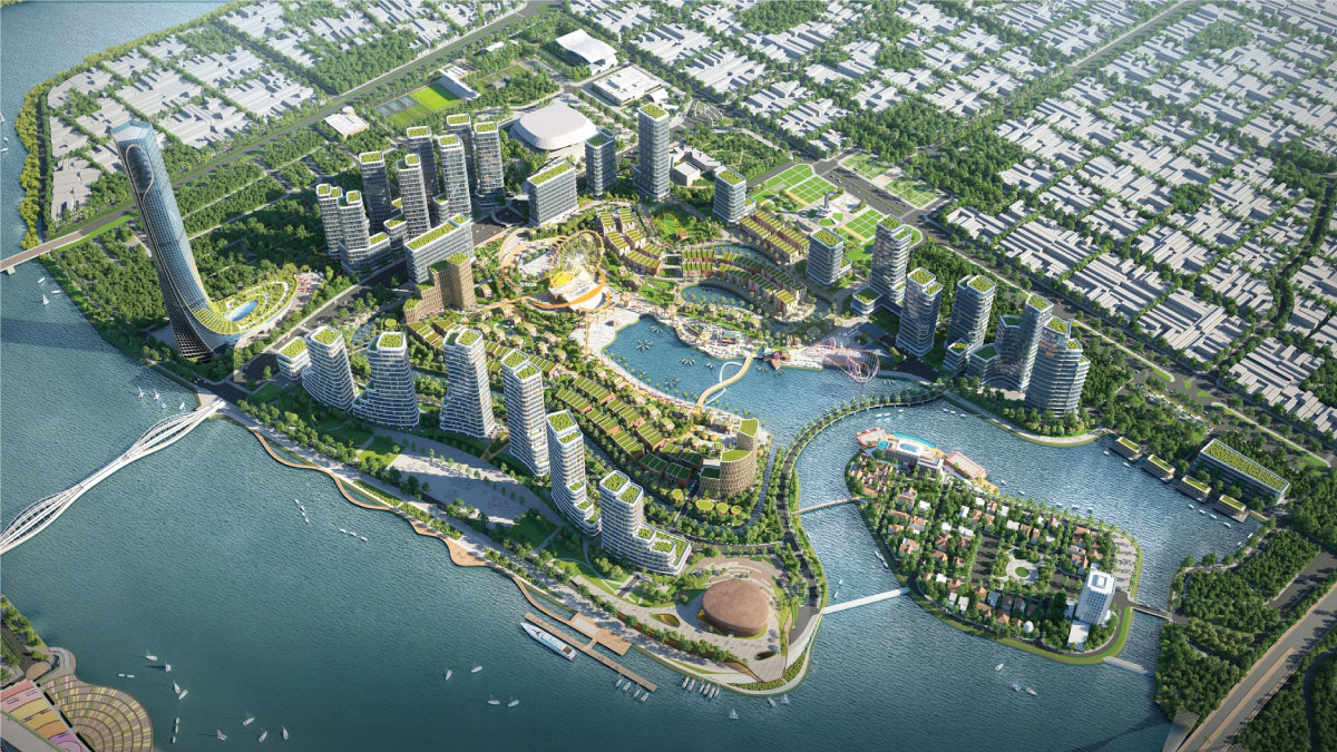 MẶT BẰNG TỔNG THỂ DỰ ÁN SUN GALAXY COMPLEX