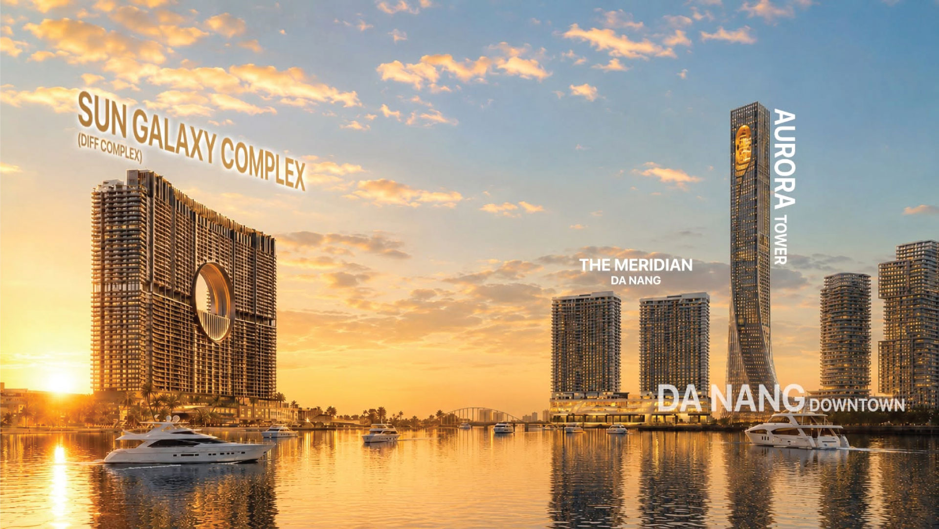 phối cảnh dự án sun galaxy complex