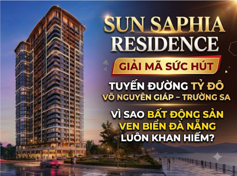 sun saphia residence sức hút căn hộ ven biển sungroup tại đà nẵng